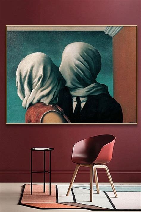 Les Amants Lovers By Rene Magritte 1928 In 2021 Painting Classic