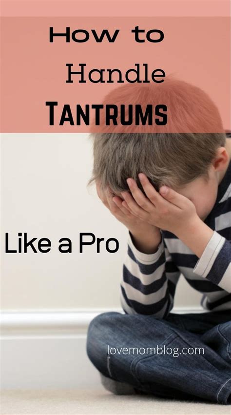 How To Handle Tantrums Like A Pro In 2020 Tantrums Toddler Tantrum