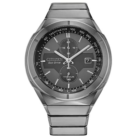 Citizen Eco Drive Armor Men's Titanium Bracelet Watch | Men's Watches ...