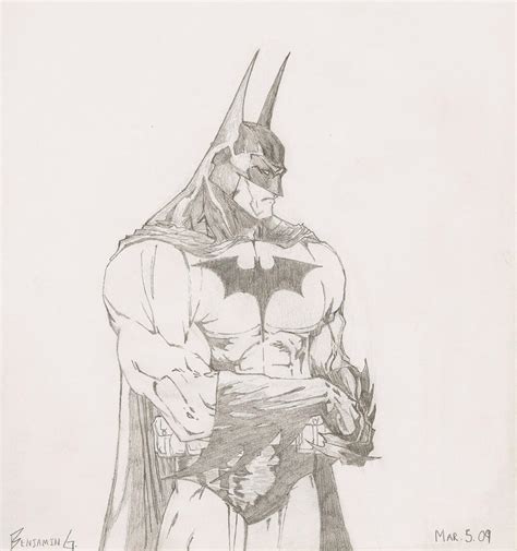 Batman Pencil Drawings The Painting Gallery