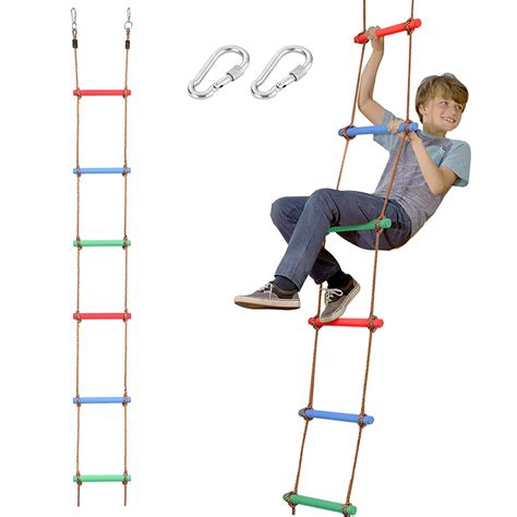 Buy 66ft Climbing Rope Ladder For Kidskids Ninja Warrior Obstacle
