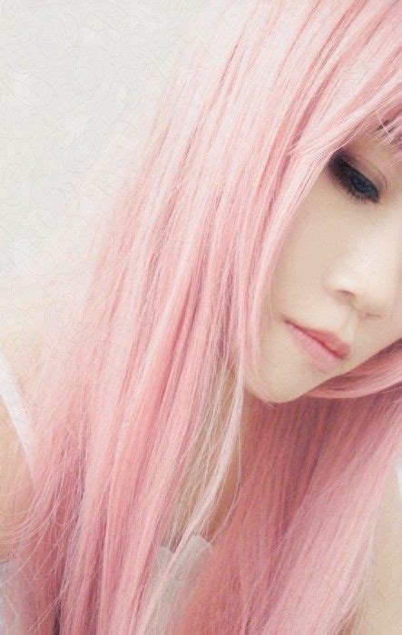 Japanese Girl Pastel Pink Hair Pastel Pink Hair Pink