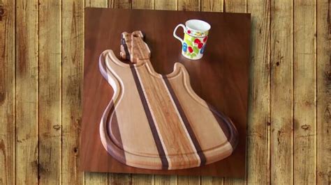 Guitar Cutting Boards Don Strenz Woodworking Youtube