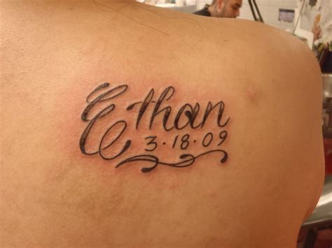 Sons Name Tattoo Tatouage Idées De Tatouages Photo Tatouage