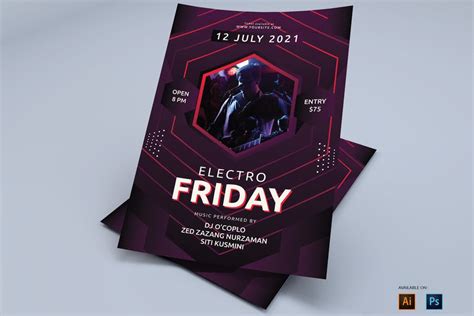 18 Best Rave Flyer Template Psd Download Graphic Cloud
