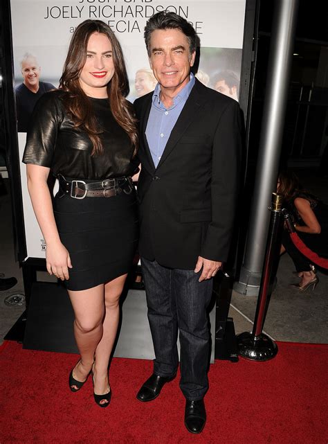 Peter Gallagher Attended The Premiere With His Daughter Kathryn