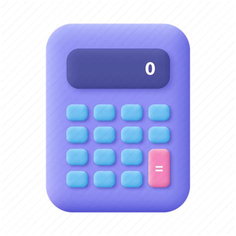 Calculator Math Finance Calc Calculation Accounting Calculate 3d