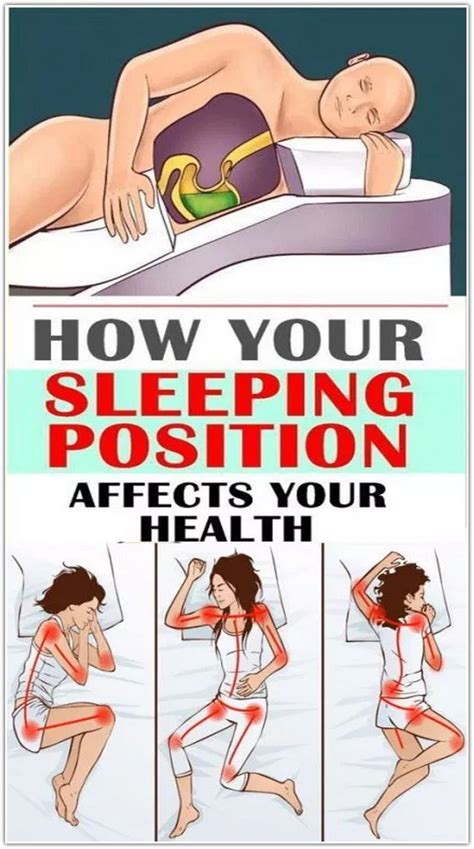 How Your Sleeping Position Affects Your Health Health And Beauty Tips