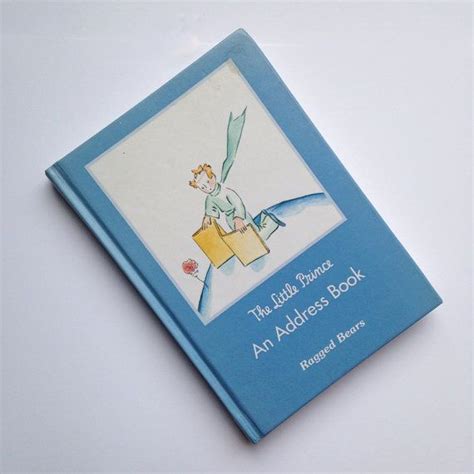 Vintage 1990s The Little Prince Petit Prince Address Book Etsy
