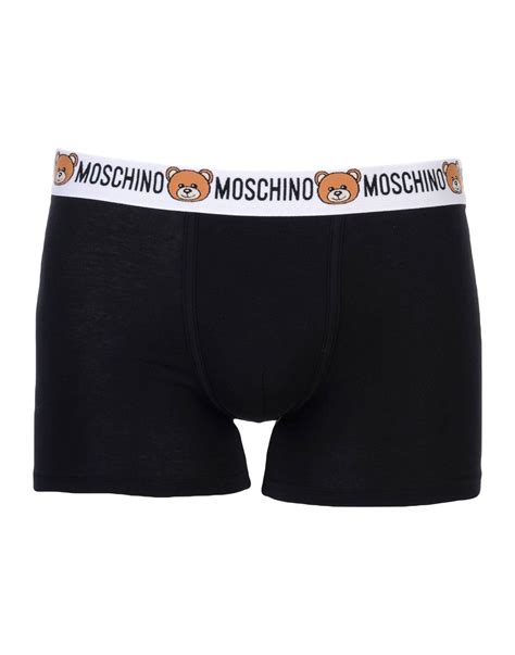 Moschino Boxer In Black For Men Lyst