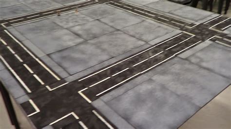 Lead Capes A Superhero Wargames Blog Terrain Finished Road Tiles