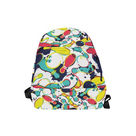 Bowling Backpack Unisex Classic Uscoolprint