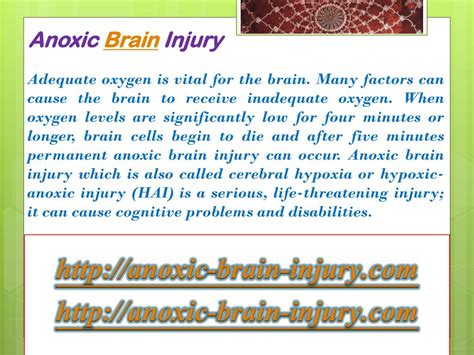 Ppt Anoxic Brain Injury Powerpoint Presentation Free Download Id