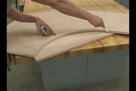 Ikea desk hacks popsugar home. Video: How to Make Curved Trim for the Top of your Custom ...