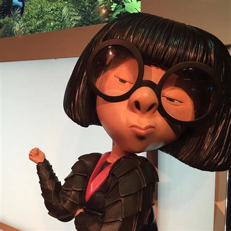 Edna Mode From The Incredibles At The Mos Pixar Edna Mode Dec 8