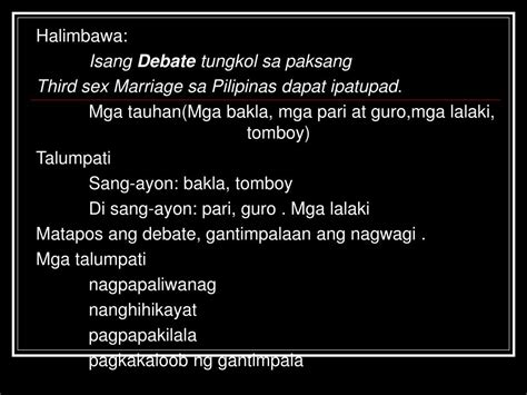 Ppt Mga Bahagi Ng Talumpati Powerpoint Presentation Id CLOOBX HOT GIRL