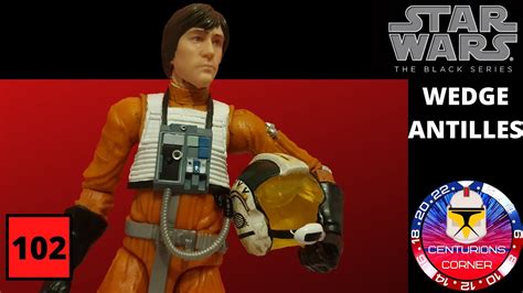 Star Wars The Black Series Wedge Antillesanh 6 Inch Review Action