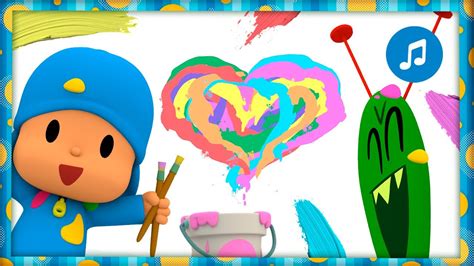 💙 Color Amor Aprende Los Colores Caricaturas Dibujos Animados Y