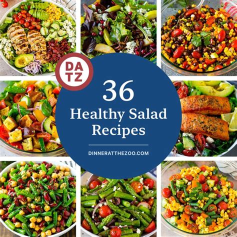 36 Healthy Salad Recipes Dinner At The Zoo