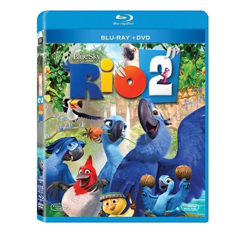 Río 2 Blu Ray Más Dvd Walmart En Línea