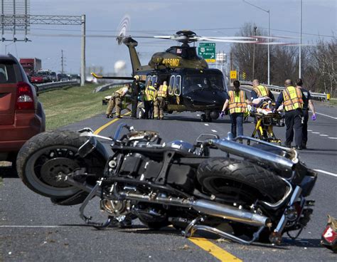 Two Flown To Trauma Center After Motorcycle Crash Disasters