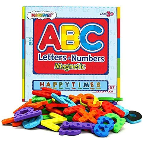 Magtimes Magnetic Letters Numbers For Educating Kids Fun Educational