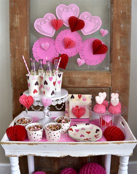 An Easy Valentine Snack Table Is A Fun Way To Melt Hearts Valentines