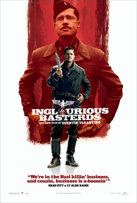 Brad pitt filmography counts more than 120 successful movies and tv shows. Inglourious Basterds (2009) Poster #1 - Trailer Addict