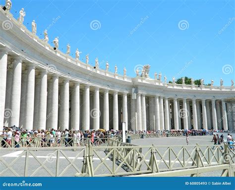 San Pietro Piazza Vatican Roma Italia Editorial Stock Photo Image
