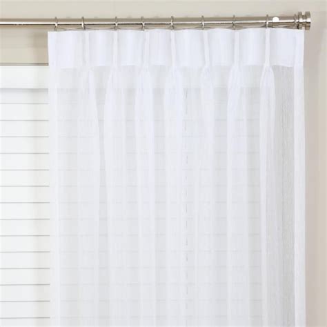 Blizzard Sheer Pinch Pleat Curtains Curtain Wonderland Pinch Pleat