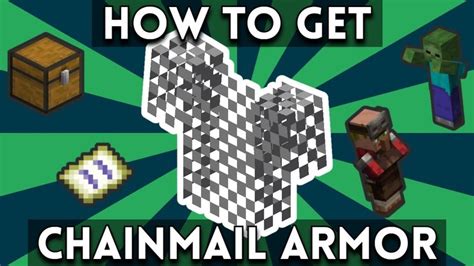 How To Get Chainmail Armor In Minecraft Rarer Than Diamond Armor