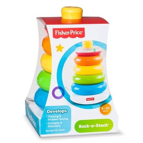 Fisher Price Rock A Stack Sleeve Infant Stacking Toy Fisher Price