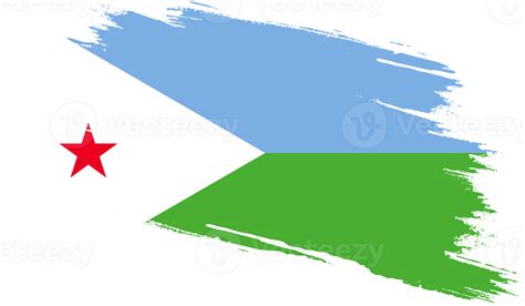 Djibouti Flag With Grunge Texture 12025095 Png
