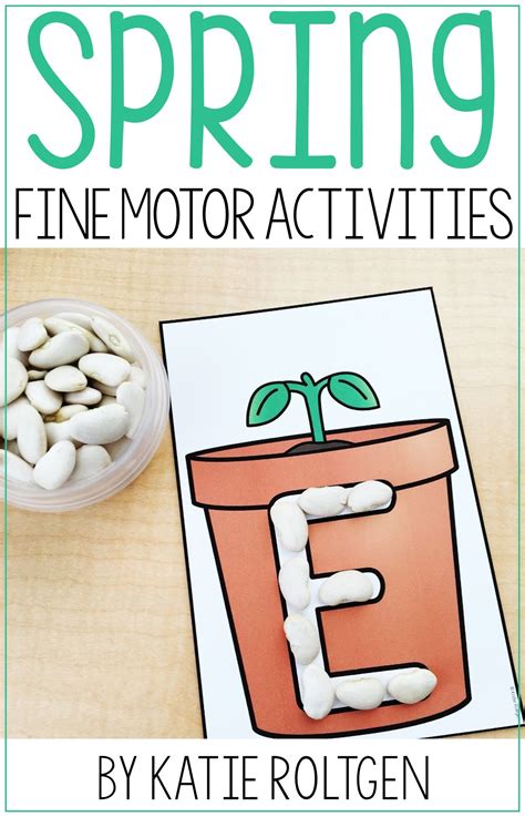 Spring Fine Motor Activities Im Ready For All Things Spring And This