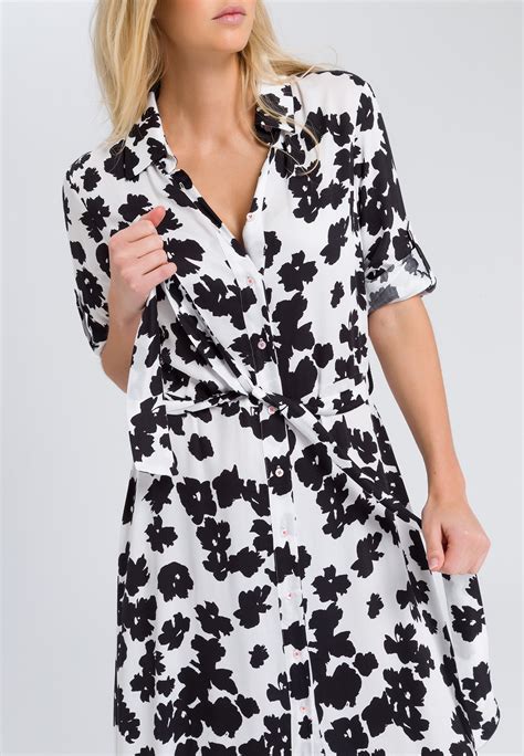 Colored ink splatter grunge style.texture, background patter. Shirt dress with floral pattern | Dresses & Skirts | Sale