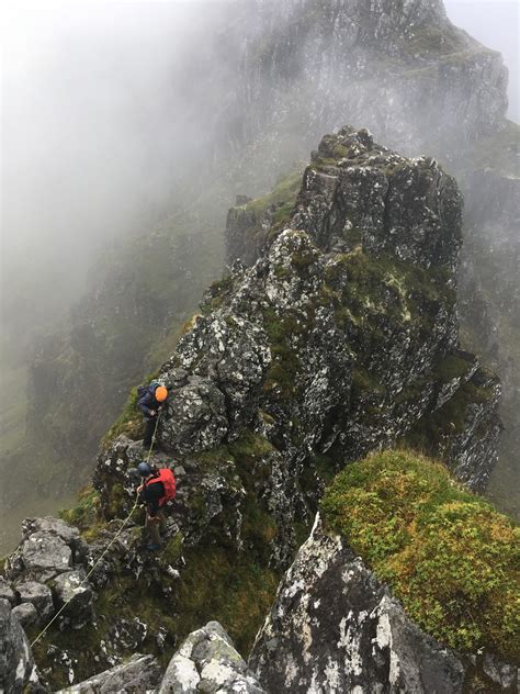 Scrambling Aonach Eagach The Summit Is Optional