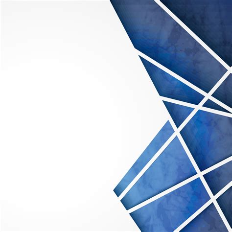 Blue Background Simple Polygon Polygon Geometry Blue Background