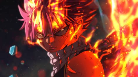 Natsu Dragon Force Fairy Tail 4k 25628