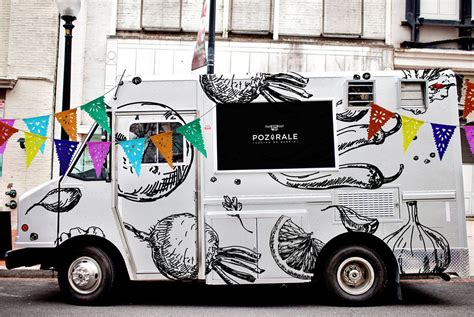 Order your meatless masterpieces today. Pozórale on Behance | Vegan food truck, Food truck design ...