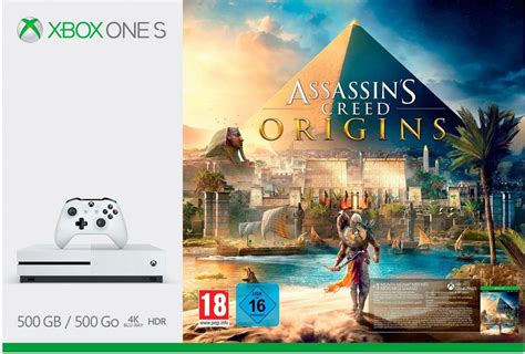 Xbox One S 500 Gb Assassins Creed Origins Dlc 4k Ultra Hd Online