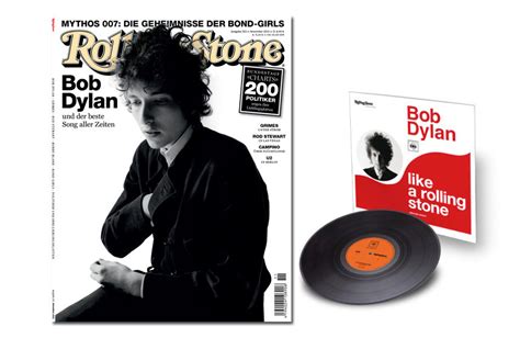 Rolling Stone Im November 2015 Titelthema Bob Dylan Mit Vinyl