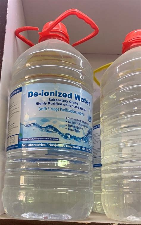 Deionized Water Deionised Water Latest Price Manufacturers And Suppliers