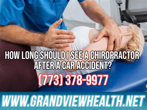 How Long Should I See A Chiropractor After A Car Accident In Chicago