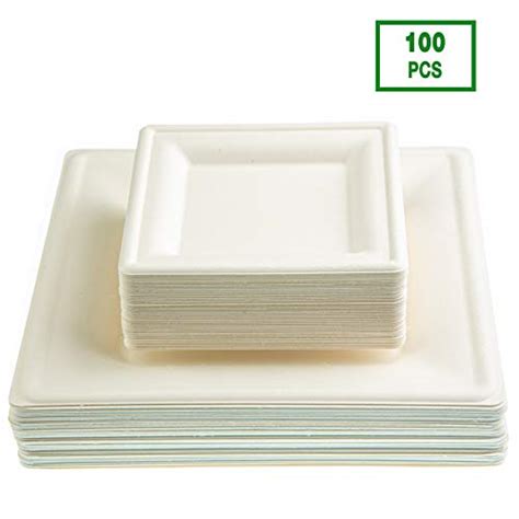 Top 10 Square Paper Plates Disposable Plates Instantyours
