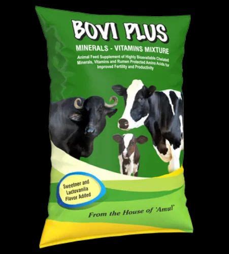 Amul Bovi Plus Vitaminised Mineral Mixture Kgx Packets For Cattle