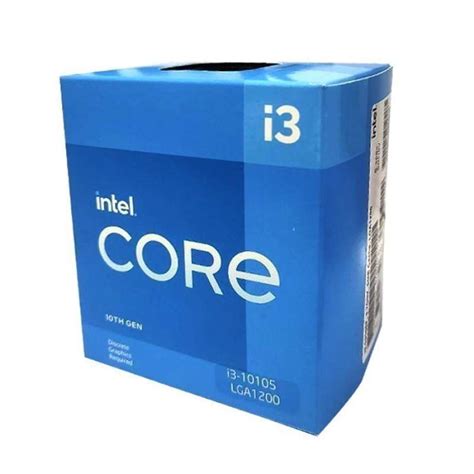 Promo Processor Intel Core I3 10105 Box 37ghz Lga1200 Intel I3 10105