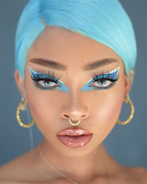 Colourpop Cosmetics On Instagram Blue Hair Dont Care 💧🦋🌊 Wearing