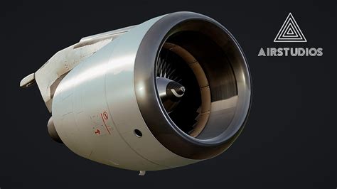 Airbus A320 Engine Buy Royalty Free 3d Model By Airstudios