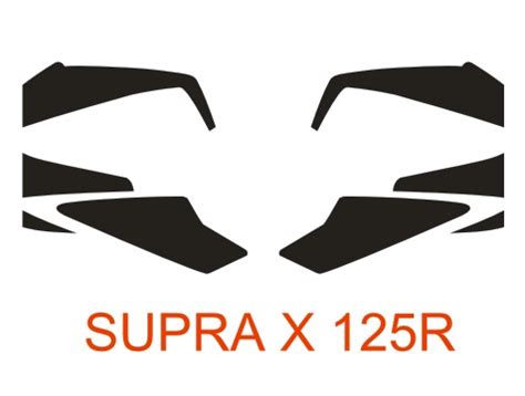 Itu untuk beli variasi dan silakan cek di data modifikasi. Decal Honda Supra X 125 R cdr - GRAFIK GRATIS