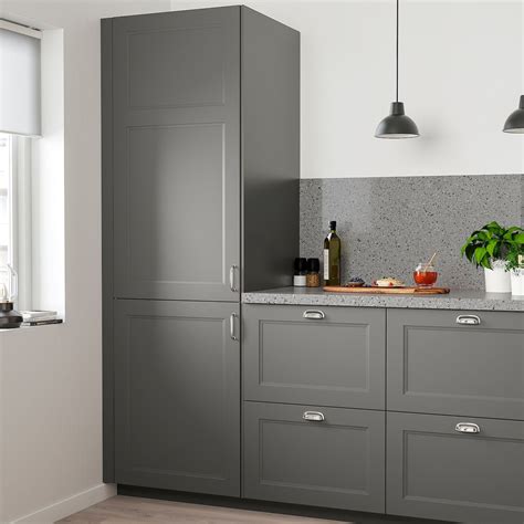 Axstad Dark Grey Door 60x80 Cm Ikea Grey Ikea Kitchen Classic